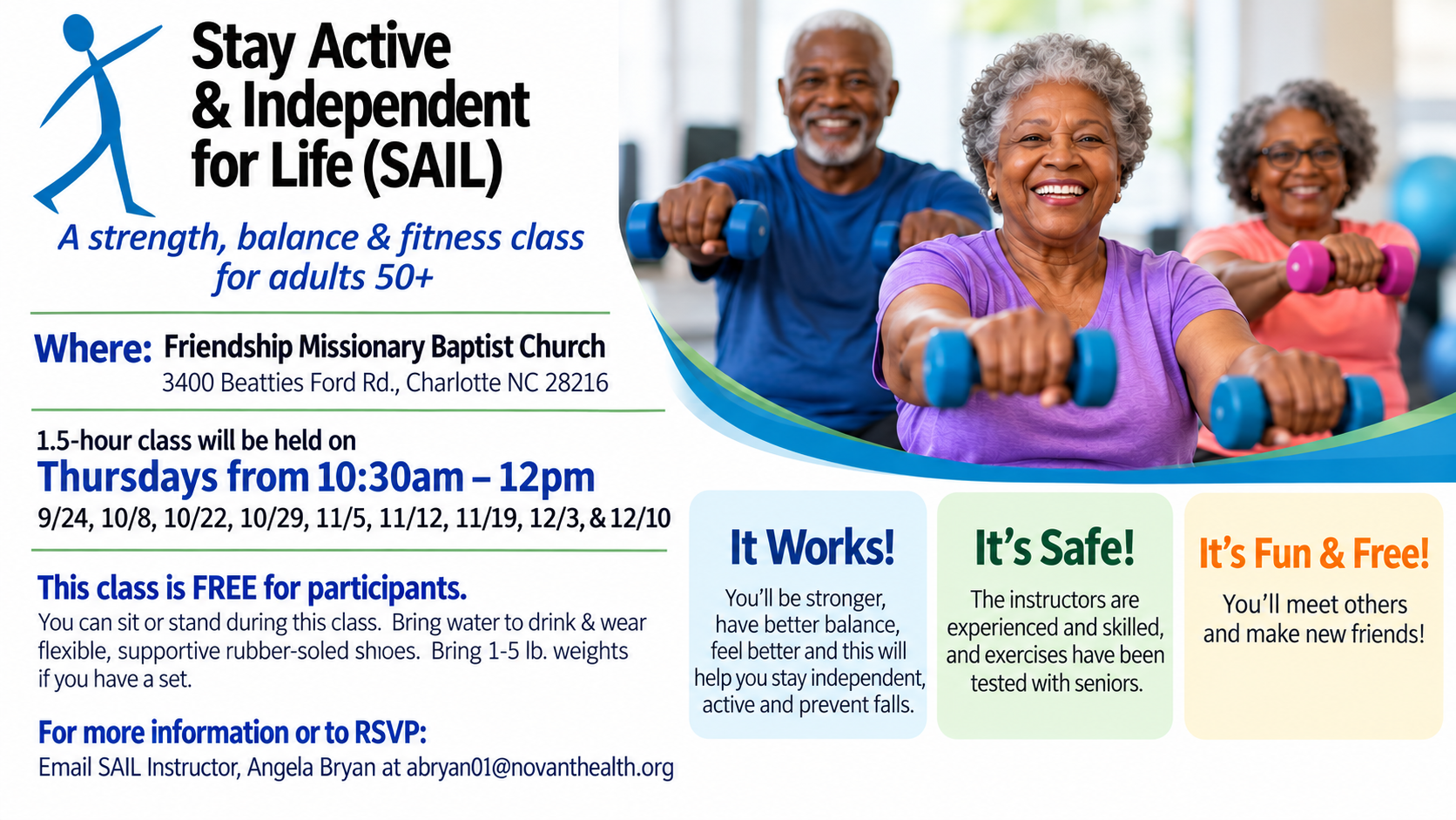 Stay Active & Independent for Life (SAIL)